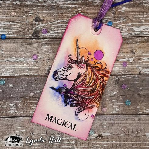 Visible Image - Stempelset A6 "Magical Unicorn" Clear Stamps