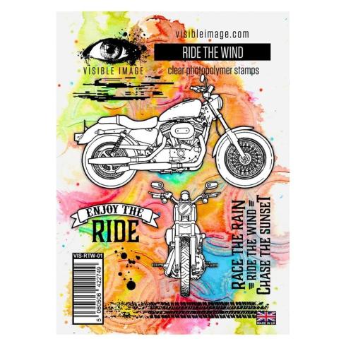 Visible Image - Stempelset A6 "Ride The Wind" Clear Stamps