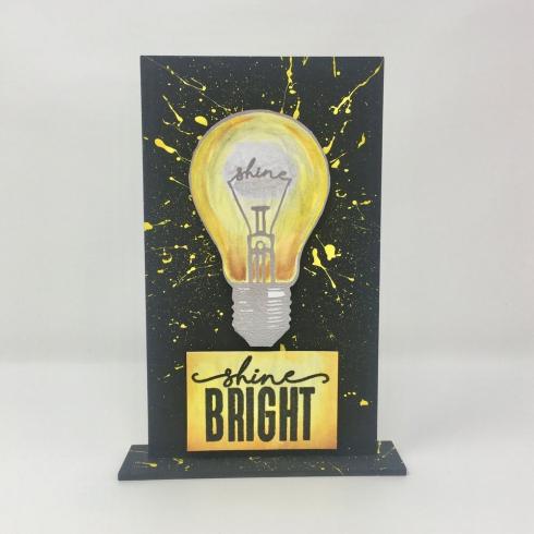 Visible Image - Stempelset A6 "Shining Bright" Clear Stamps