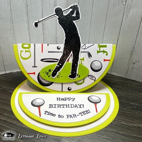 Visible Image - Stempelset A6 "Time To Par-Tee" Clear Stamps