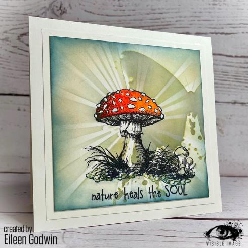 Visible Image - Stempelset A6 "Totally Toadstools" Clear Stamps