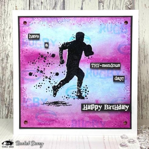 Visible Image - Stempelset A6 "Try-mendous Day" Clear Stamps