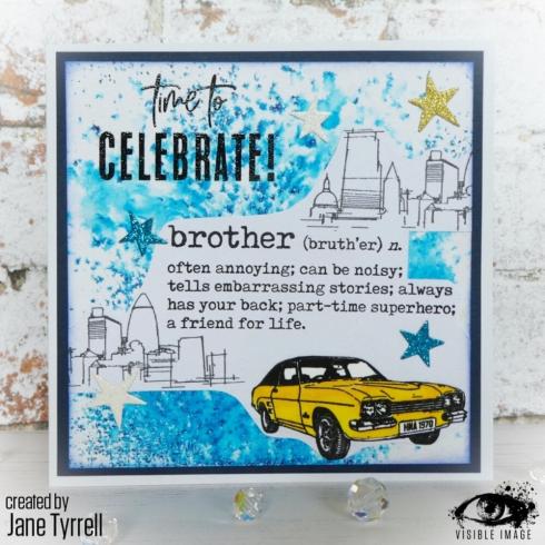 Visible Image - Stempel A7 "Brother Definition" Clear Stamps