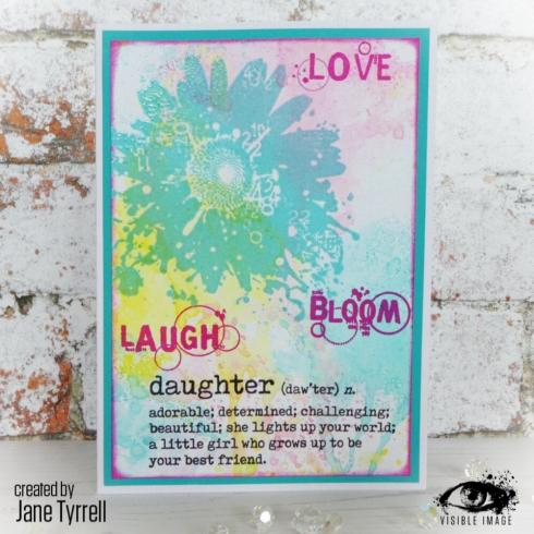 Visible Image - Stempel A7 "Daughter Definition" Clear Stamps