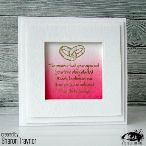 Visible Image - Stempelset A7 "Happy Anniversary" Clear Stamps