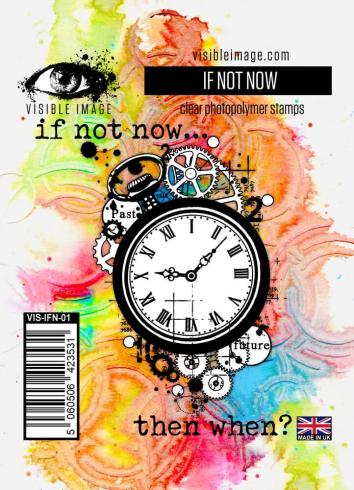 Visible Image - Stempelset A7 "If Not Now" Clear Stamps