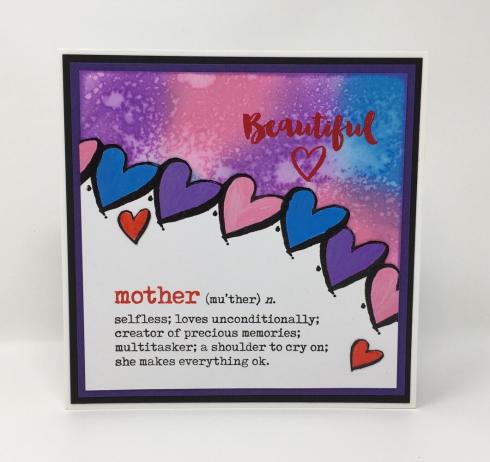 Visible Image - Stempel A7 "Mother Definition" Clear Stamps