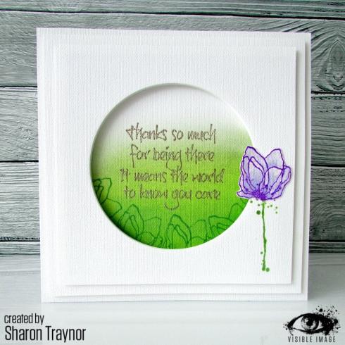 Visible Image - Stempelset A7 "Thank You" Clear Stamps