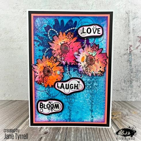 Visible Image - Stempelset A5 "Where Flowers Bloom" Clear Stamps