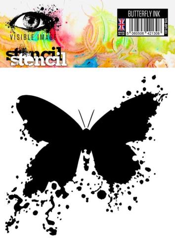 Visible Image - Schablone 6x6 Inch "Butterfly Ink" Stencil