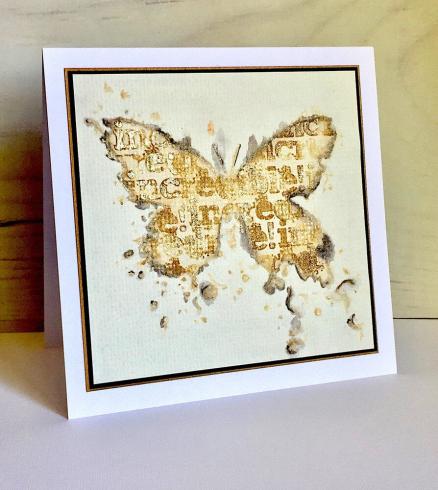 Visible Image - Schablone 6x6 Inch "Butterfly Ink" Stencil