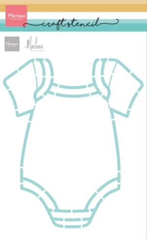 Marianne Design - Schablone 14,9x21cm "Onesie" Stencil