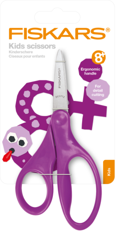 Fiskars - Kinderschere "Purple" Scissors Kids 15cm