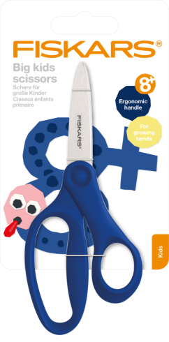 Fiskars - Kinderschere "Blue" Big Kids Scissors 15cm