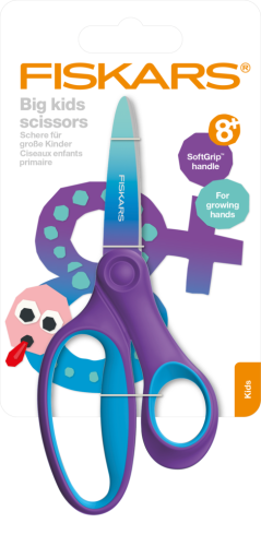 Fiskars - Kinderschere "Ombre Purple" Big Kids Scissors 15cm