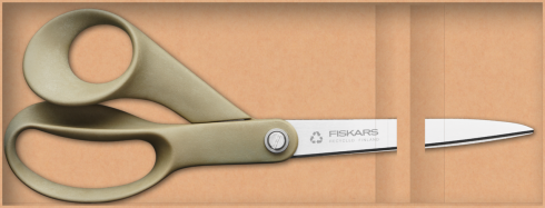 Fiskars - Universalschere - ReNew Universal Scissors 21cm + Gift Box