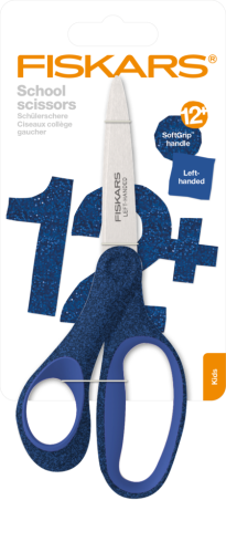 Fiskars - Schulschere "Glitter Blue" School Scissors 18cm