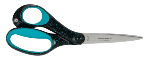 Fiskars - Jugendschere "Speckled Teal" Teen Scissors 20cm