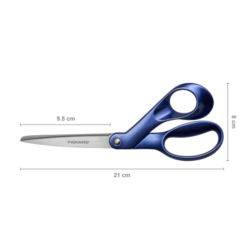 Fiskars - Universalschere "Metallic Blue Expanse" Explore Universal Scissors 21cm