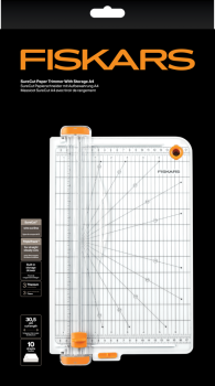 Fiskars - Schneidebrett - Paper Trimmer SureCut with Storage A4