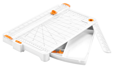 Fiskars - Schneidebrett - Paper Trimmer SureCut with Storage A4