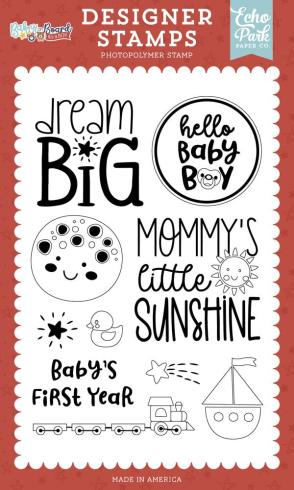 Echo Park - Stempelset "Baby's First Year" Clear Stamps