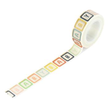 Echo Park - Decorative Tape "Baby Blocks" Washi Tape 