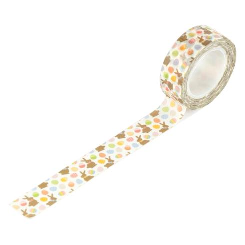 Echo Park - Decorative Tape "Chocolate Bunnies And Candy Eggs" Washi Tape 