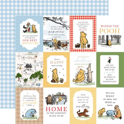 Echo Park - Designpapier "The House At Pooh Corner" Collection Kit 12x12 Inch - 12 Bogen