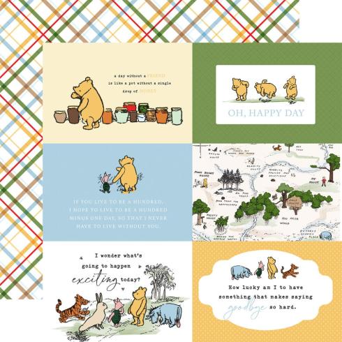 Echo Park - Designpapier "The House At Pooh Corner" Collection Kit 12x12 Inch - 12 Bogen