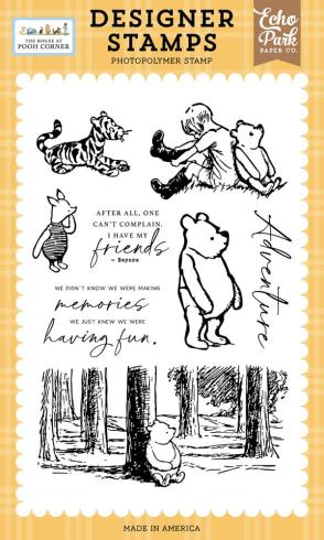 Echo Park - Stempelset "Winnie In The Woods" Clear Stamps