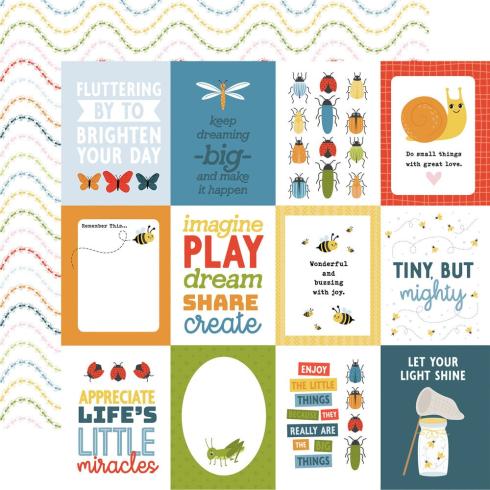 Echo Park - Designpapier "Little Things Mean A Lot" Collection Kit 12x12 Inch - 12 Bogen