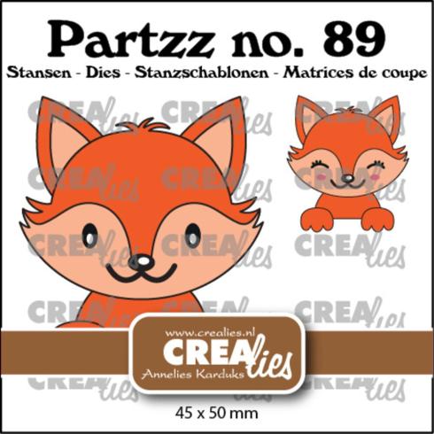 Crealies - Stanzschablone "No. 89 Fox" Partzz Dies