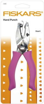 Fiskars - Handmotivstanzer "Heart L" Hand Punch