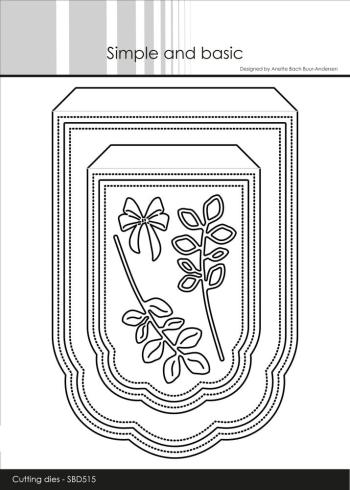 Simple and Basic - Stanzschablone 10,5x15,9cm "A6 & A7 Cardfront" Dies