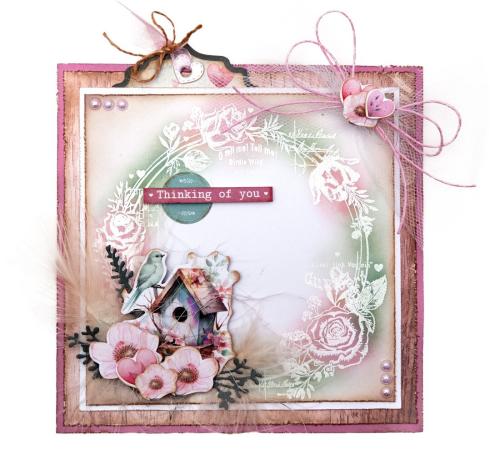 Studio Light - Stempel "Flower Circle Frame" Clear Stamps