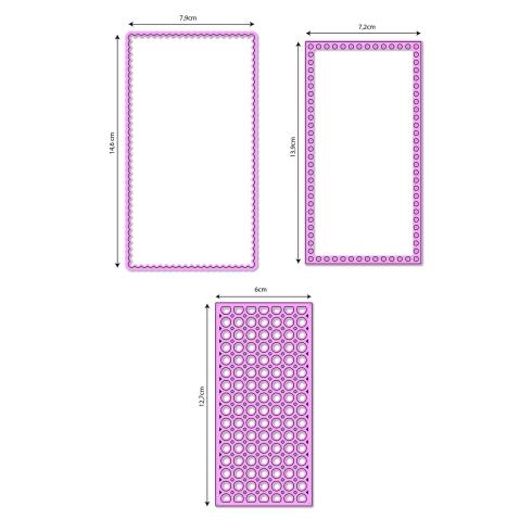 Nellie Snellen - Stanzschablone "Kreise" Multi Frame Dies