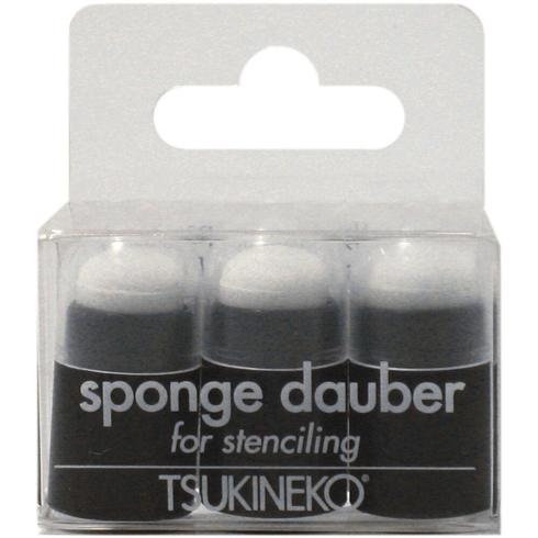 Tsukineko - Schwamm-Tupfpinsel - Sponge Dauber 3 Stk.