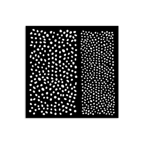 Stamperia - Schablone 12x12cm "Dots Pattern" Stencil