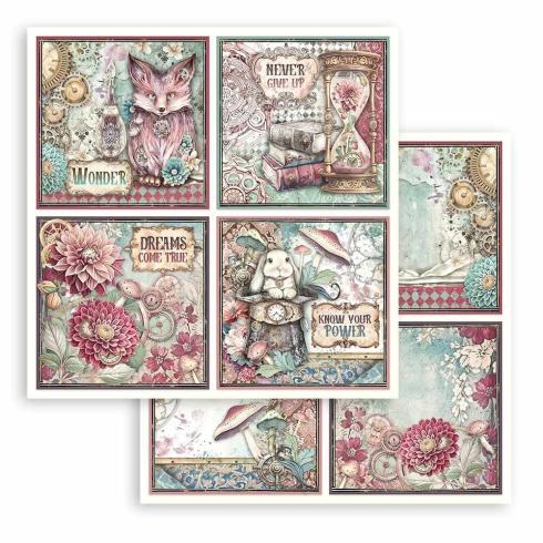 Stamperia - Designpapier "Master of Magic" Paper Pack 12x12 Inch - 10 Bogen