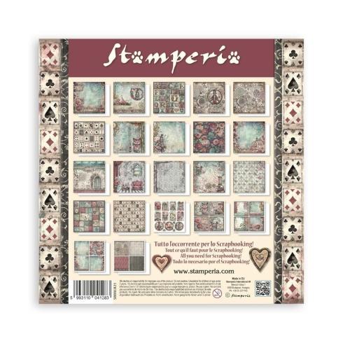 Stamperia - Designpapier "Master of Magic" Maxi Paper Pack 12x12 Inch - 22 Bogen