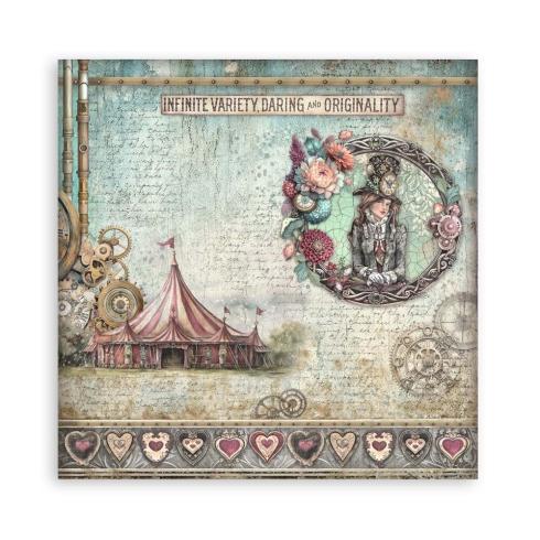 Stamperia - Designpapier "Master of Magic" Maxi Paper Pack 12x12 Inch - 22 Bogen