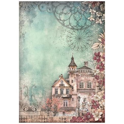 Stamperia - Decopatch Papier "House" Decoupage A4 - 6 Bogen  