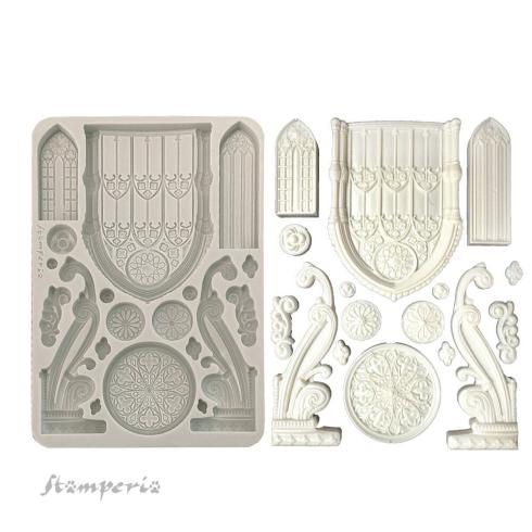 Stamperia - Gießform A5 "Architecture Elements" Soft Mould 