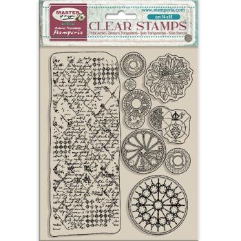 Stamperia - Stempelset "Border and Circles" Clear Stamps