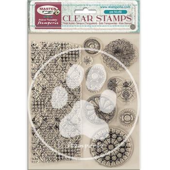 Stamperia - Stempelset "Border and Circles" Clear Stamps