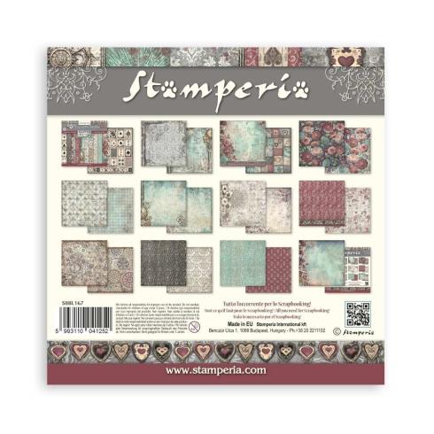 Stamperia - Designpapier "Master of Magic" Maxi Paper Pack 12x12 Inch - 10 Bogen