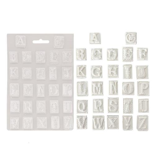 Stamperia - Gießform A4 "Alphabet" Soft Mould