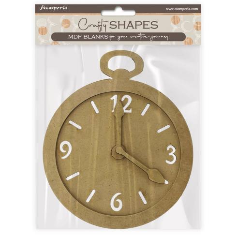 Stamperia - Holzteile "Master of Magic Clock" MDF Crafty Shapes Blanks