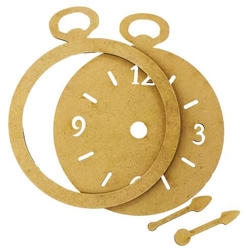 Stamperia - Holzteile "Master of Magic Clock" MDF Crafty Shapes Blanks